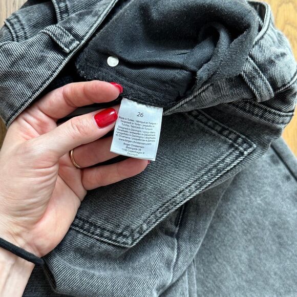 REMAIN by Birger Christensen Straight Leg Gray Jeans Denim - Size 26 - Picture 6 of 9